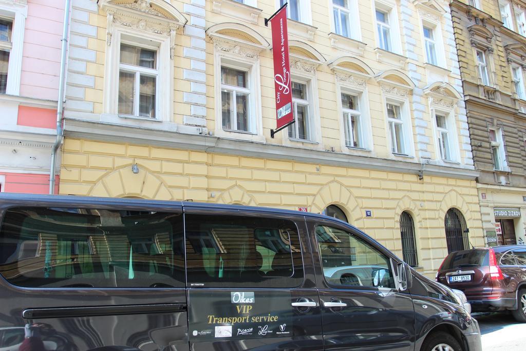City Lounge Hotel Prag Exteriör bild