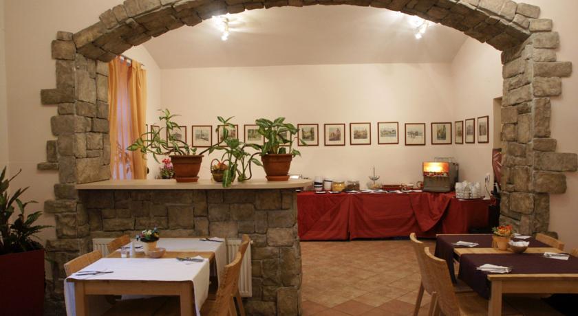 City Lounge Hotel Prag Restaurang bild